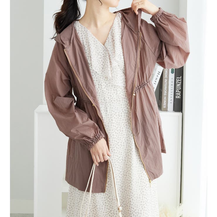 ドロストコードフレアーマウンテンパーカー | alotta | 詳細画像21 