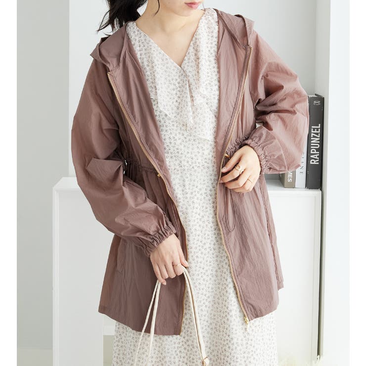 ドロストコードフレアーマウンテンパーカー | alotta | 詳細画像22 