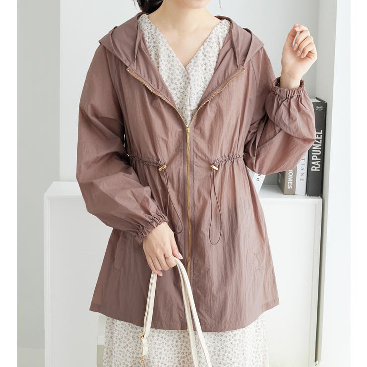 ドロストコードフレアーマウンテンパーカー | alotta | 詳細画像24 