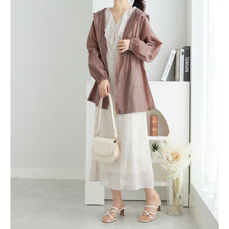 ドロストコードフレアーマウンテンパーカー | alotta | 詳細画像26 