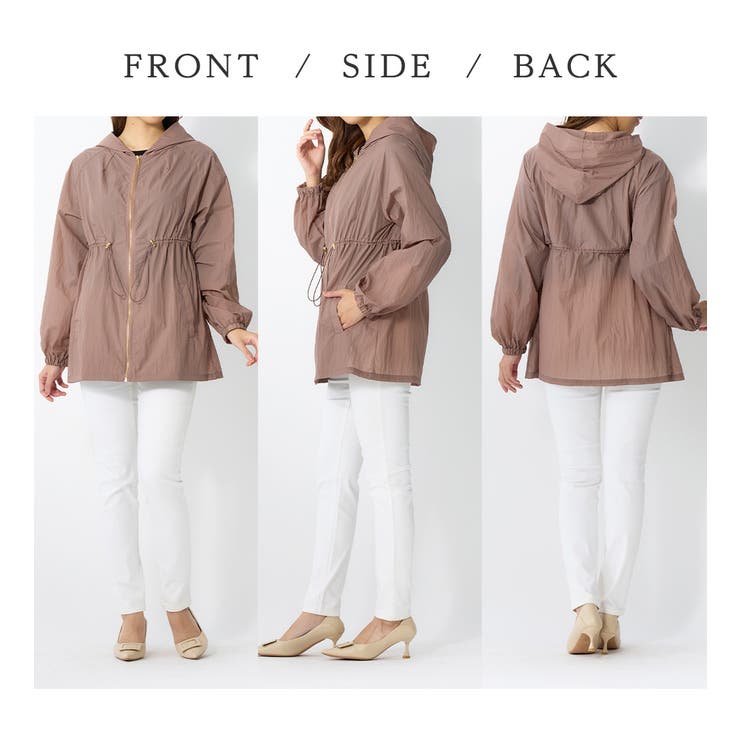 ドロストコードフレアーマウンテンパーカー | alotta | 詳細画像5 