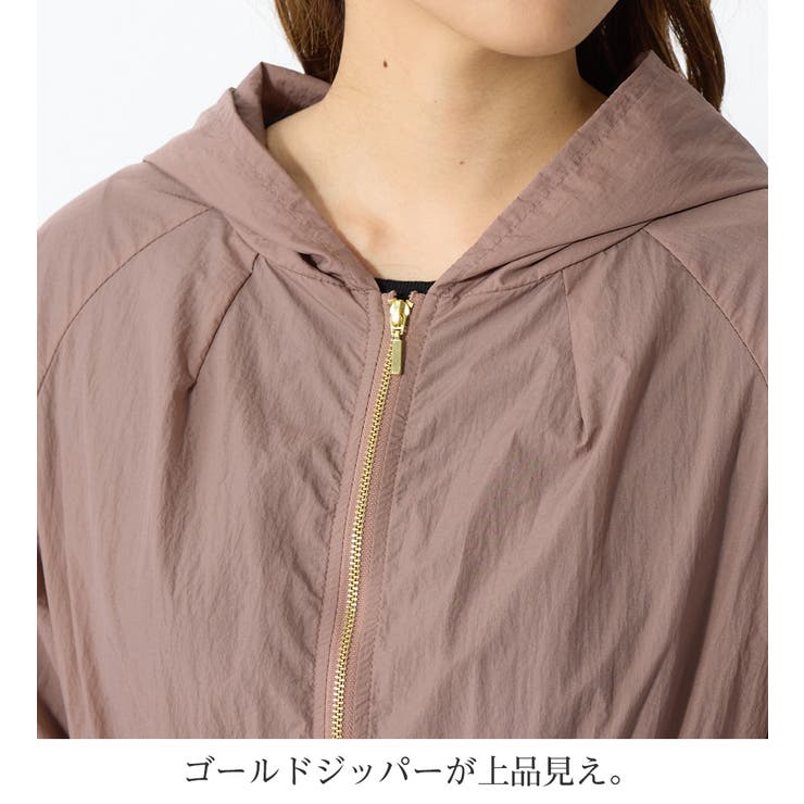 ドロストコードフレアーマウンテンパーカー | alotta | 詳細画像7 