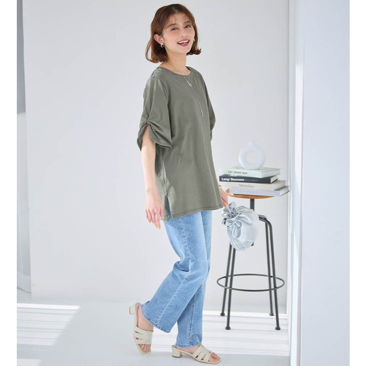 綿１００％袖タックチュニック | Viola e Viola | 詳細画像16 