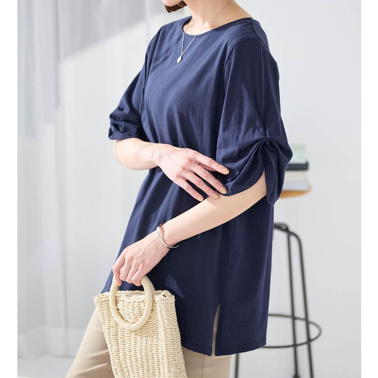 綿１００％袖タックチュニック | Viola e Viola | 詳細画像20 