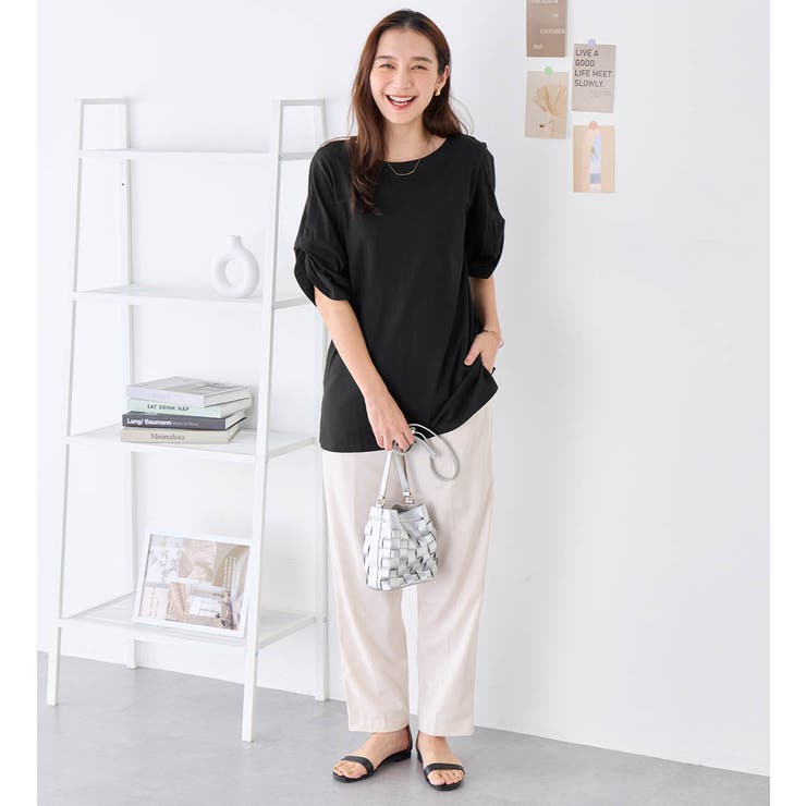 綿１００％袖タックチュニック | Viola e Viola | 詳細画像33 