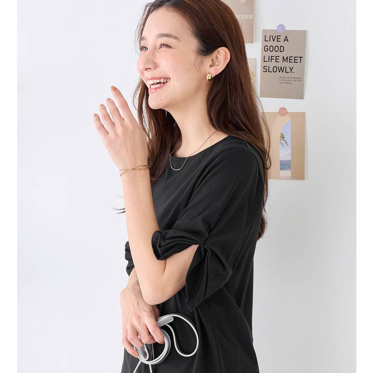 綿１００％袖タックチュニック | Viola e Viola | 詳細画像35 