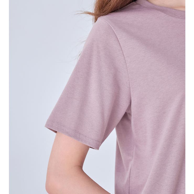 大人かわいいプリント綿混Ｔシャツ | alotta | 詳細画像16 