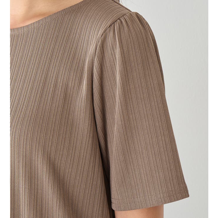 ひんやりランダムテレコリブＴシャツ | alotta | 詳細画像25 