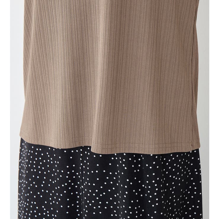 ひんやりランダムテレコリブＴシャツ | alotta | 詳細画像26 