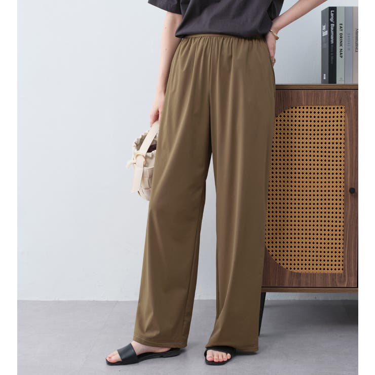 さらテロ楽ちんストレートパンツ（レギュラ | Viola e Viola | 詳細画像9 