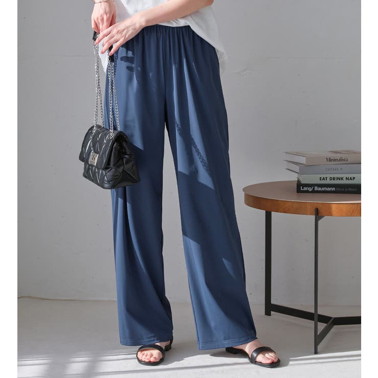 さらテロ楽ちんストレートパンツ（レギュラ | Viola e Viola | 詳細画像18 