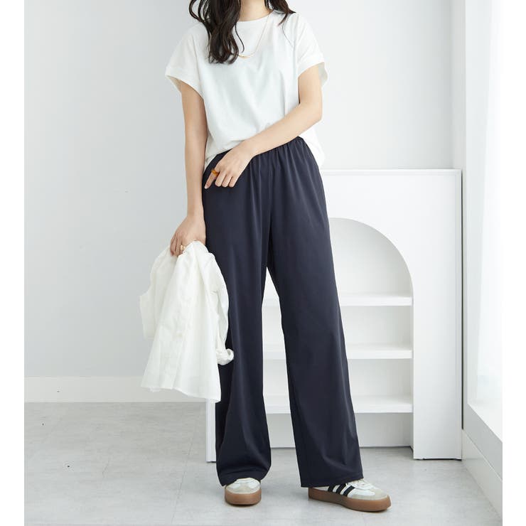 さらテロ楽ちんストレートパンツ（レギュラ | Viola e Viola | 詳細画像24 