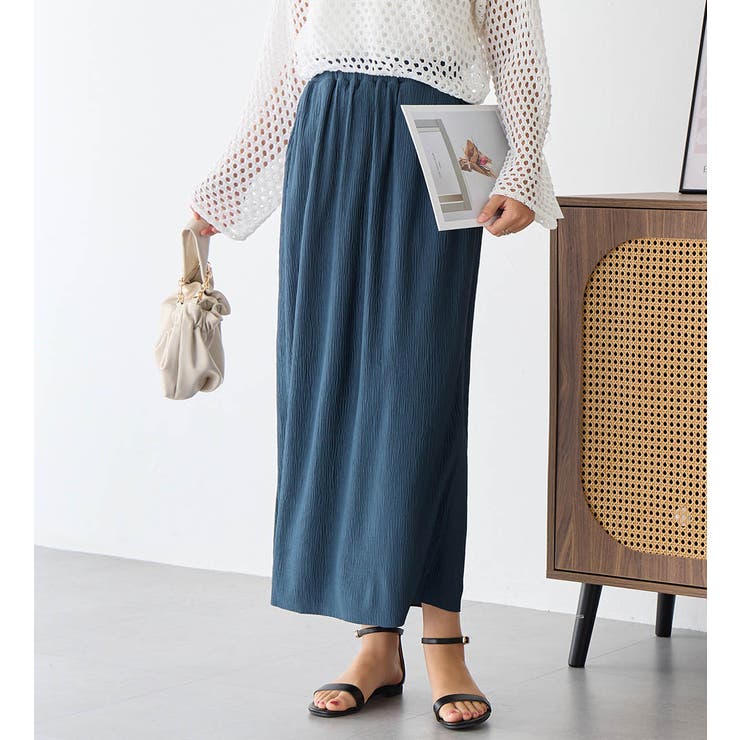 丈切れる！楽ちんジャカードナロースカート | Viola e Viola | 詳細画像18 