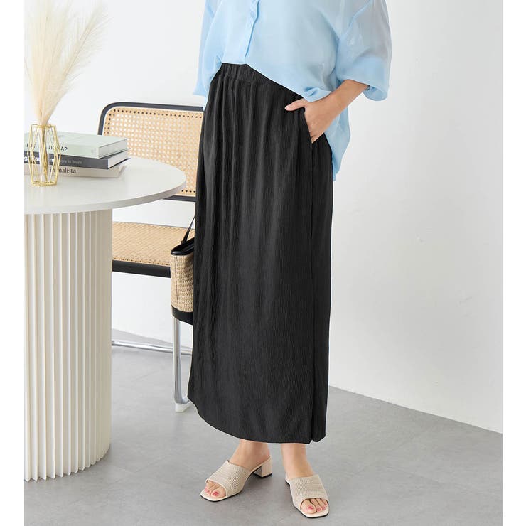 丈切れる！楽ちんジャカードナロースカート | Viola e Viola | 詳細画像20 