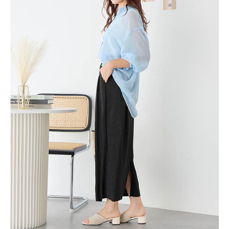 丈切れる！楽ちんジャカードナロースカート | Viola e Viola | 詳細画像23 