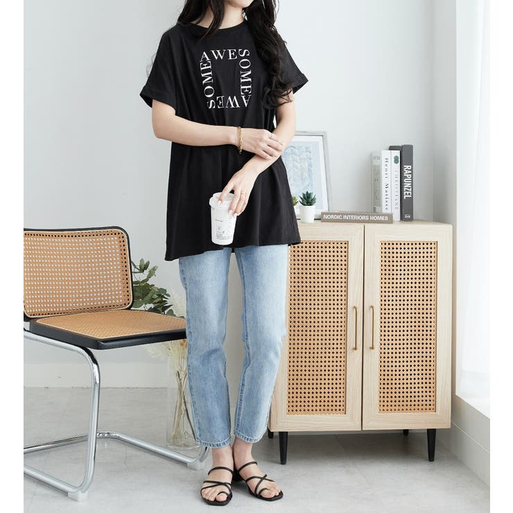 大人の華やかプリントチュニックＴシャツ | Viola e Viola | 詳細画像17 