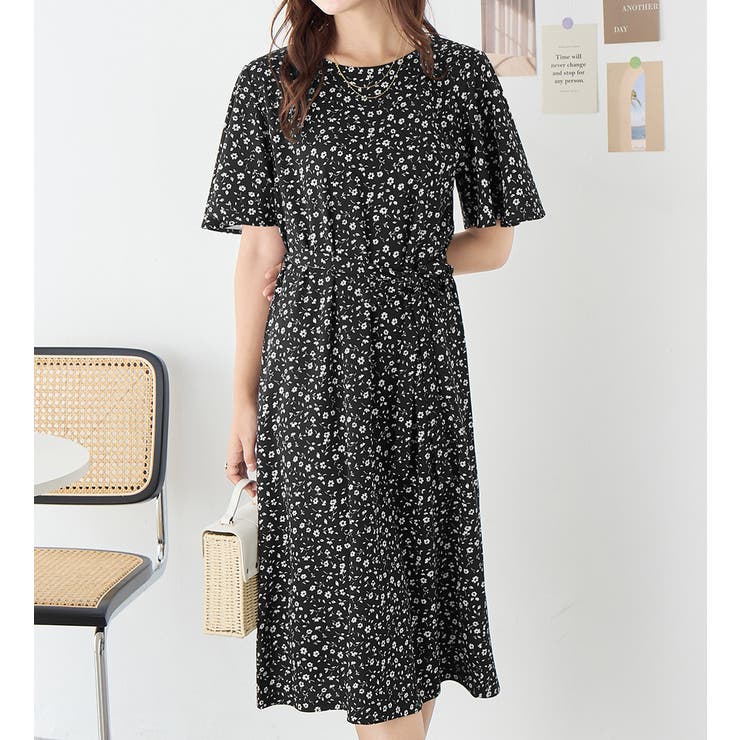 ベルト付ゆるワンピース | alotta | 詳細画像24 