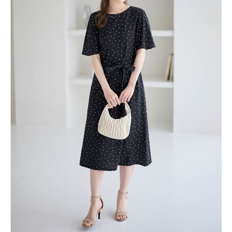 ベルト付ゆるワンピース | alotta | 詳細画像7 