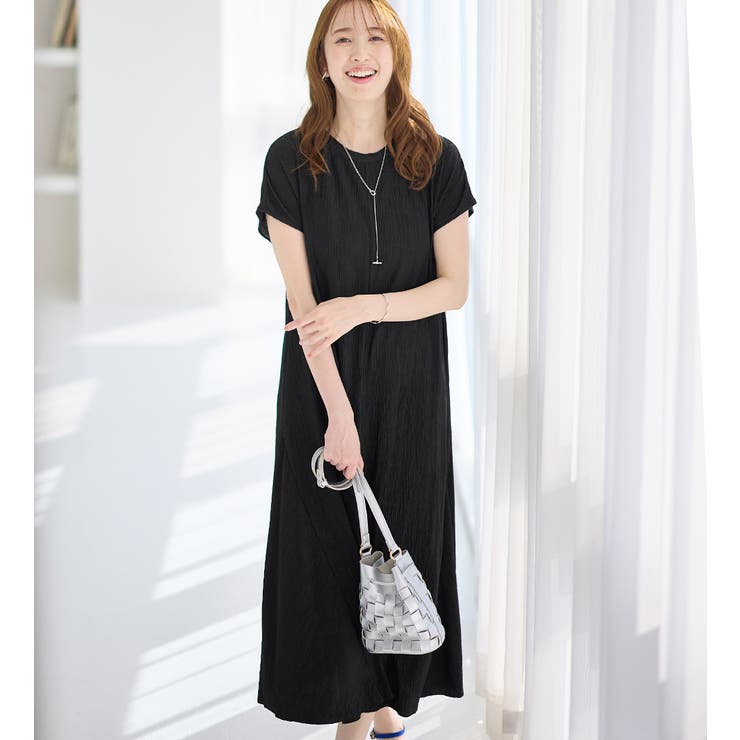 フレンチスリーブフレアーワンピース | alotta | 詳細画像22 