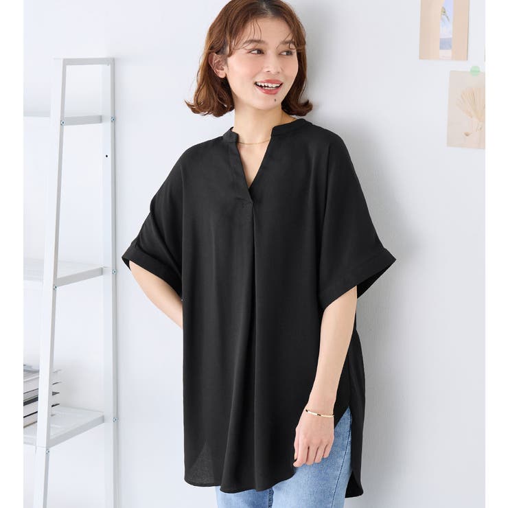 ブラック | タックスキッパーチュニック | Viola e Viola