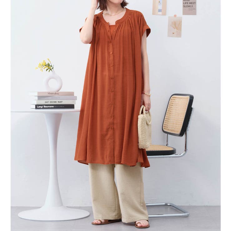 麻調ゆるワイドパンツ | Viola e Viola | 詳細画像11 