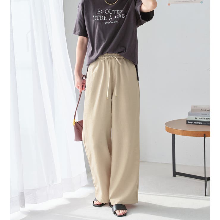 麻調ゆるワイドパンツ | Viola e Viola | 詳細画像6 