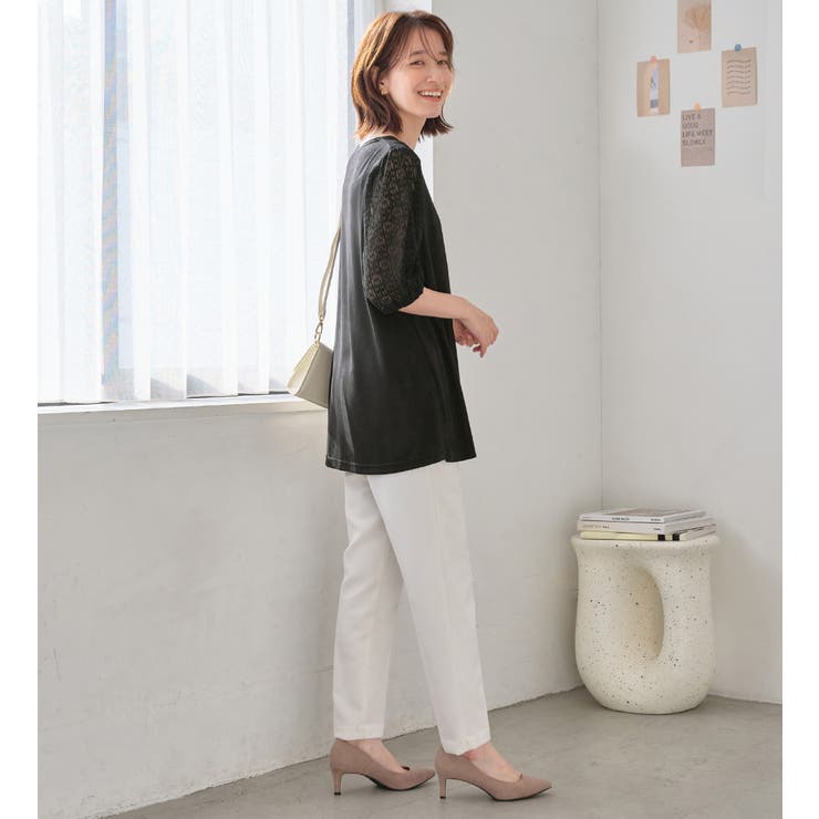 袖レース切替えチュニック | Viola e Viola | 詳細画像18 