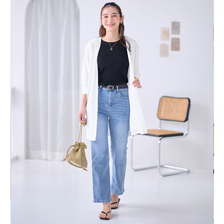 【選べる丈】ひんやりこなれカーデ（ロング） | Viola e Viola | 詳細画像19 