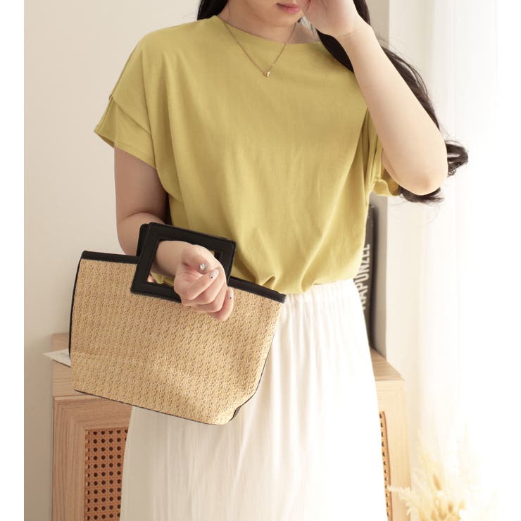 【接触冷感】脱普通！すっきり見え大人の上品Ｔシャツ | Viola e Viola | 詳細画像3 