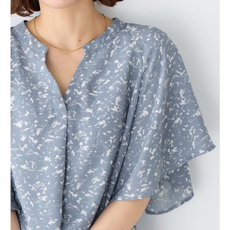 【接触冷感】さらさらＥＡＳＹフレアスリーブブラウス | Viola e Viola | 詳細画像27 