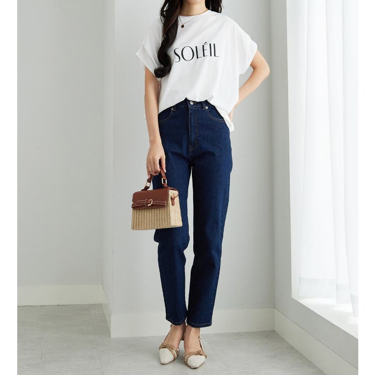 すっきりスリムデニムパンツ | alotta | 詳細画像4 