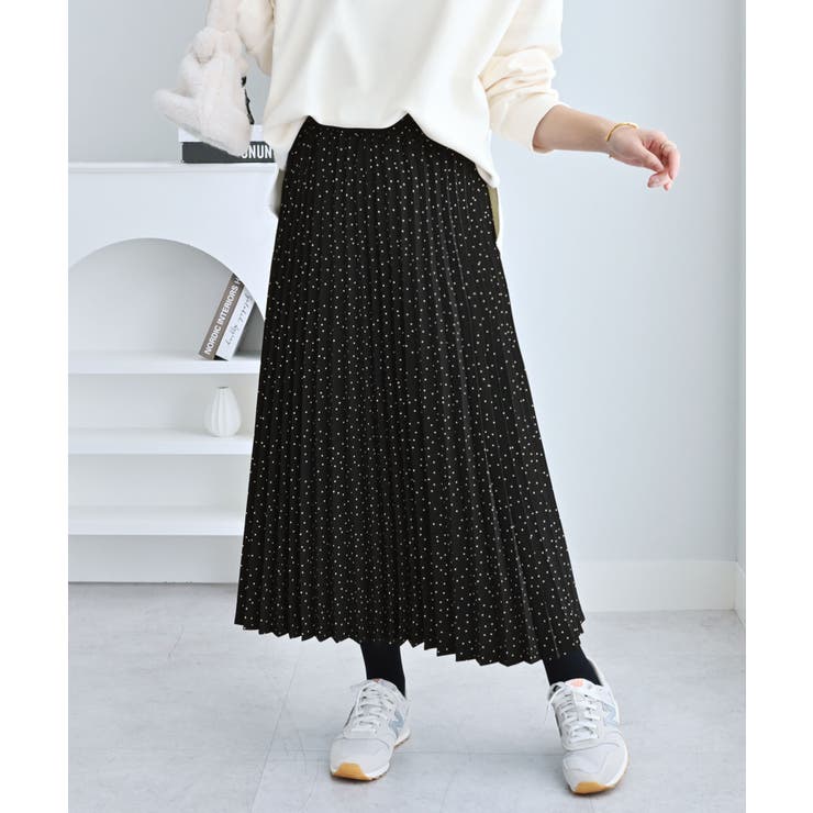 プリントプリーツスカート | alotta | 詳細画像15 