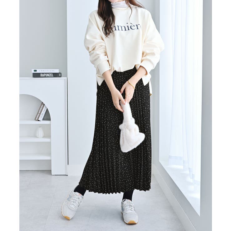 プリントプリーツスカート | alotta | 詳細画像16 