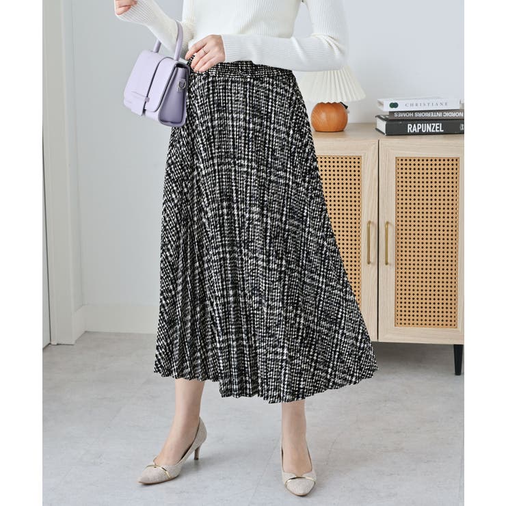 プリントプリーツスカート | alotta | 詳細画像7 