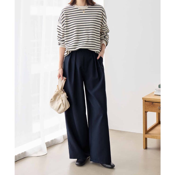 とろみ２タックワイドパンツ | Viola e Viola | 詳細画像18 