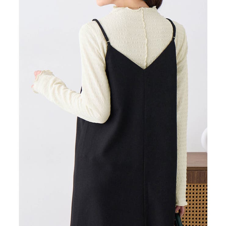 カットジャガードプチハイネックプルオーバ | alotta | 詳細画像31 