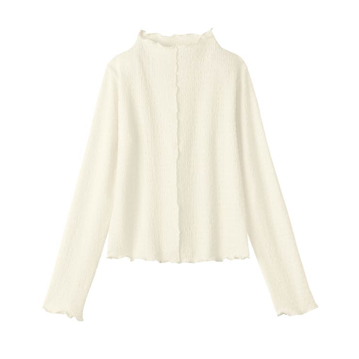 カットジャガードプチハイネックプルオーバ | alotta | 詳細画像32 