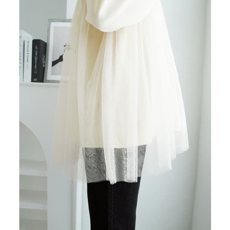 １枚着映えチュール重ねダンボールトップス | Viola e Viola | 詳細画像26 