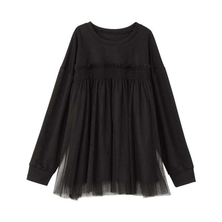 １枚着映えチュール重ねダンボールトップス | Viola e Viola | 詳細画像33 