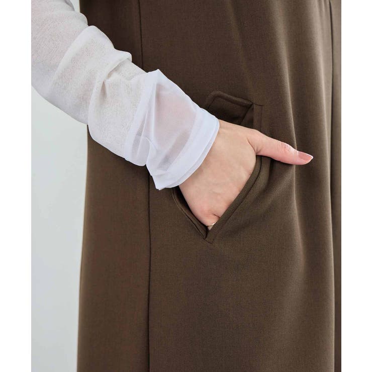 細見え深Ｖジャンパースカート | Viola e Viola | 詳細画像12 