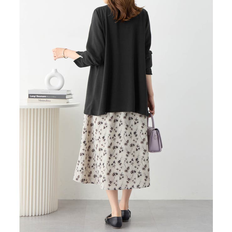 リップル素材着流しカーディガン | alotta | 詳細画像13 