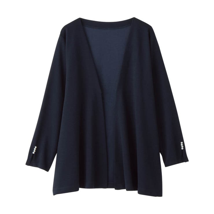 リップル素材着流しカーディガン | alotta | 詳細画像26 