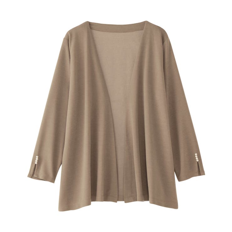 リップル素材着流しカーディガン | alotta | 詳細画像27 