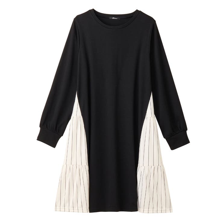 異素材切替チュニックワンピース | alotta | 詳細画像26 
