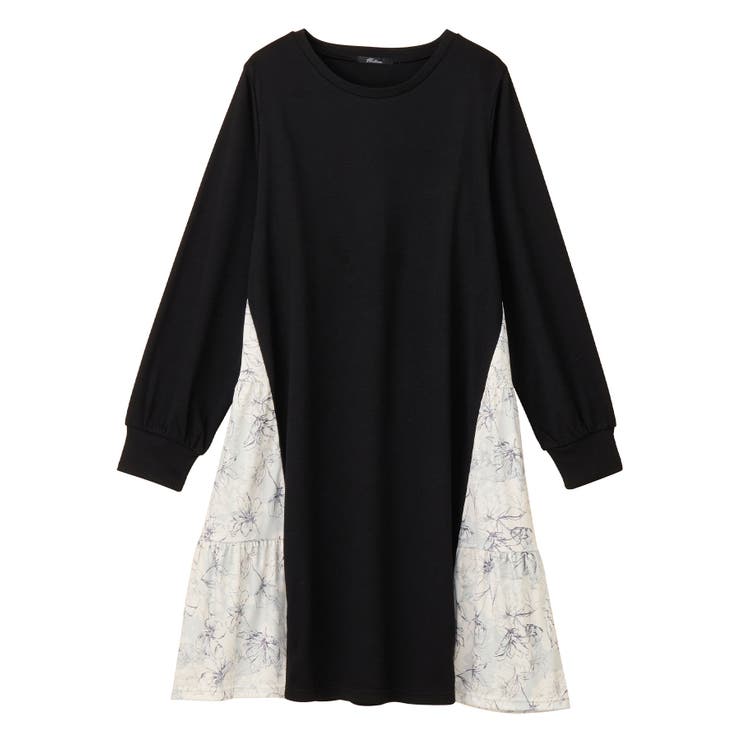 異素材切替チュニックワンピース | alotta | 詳細画像29 