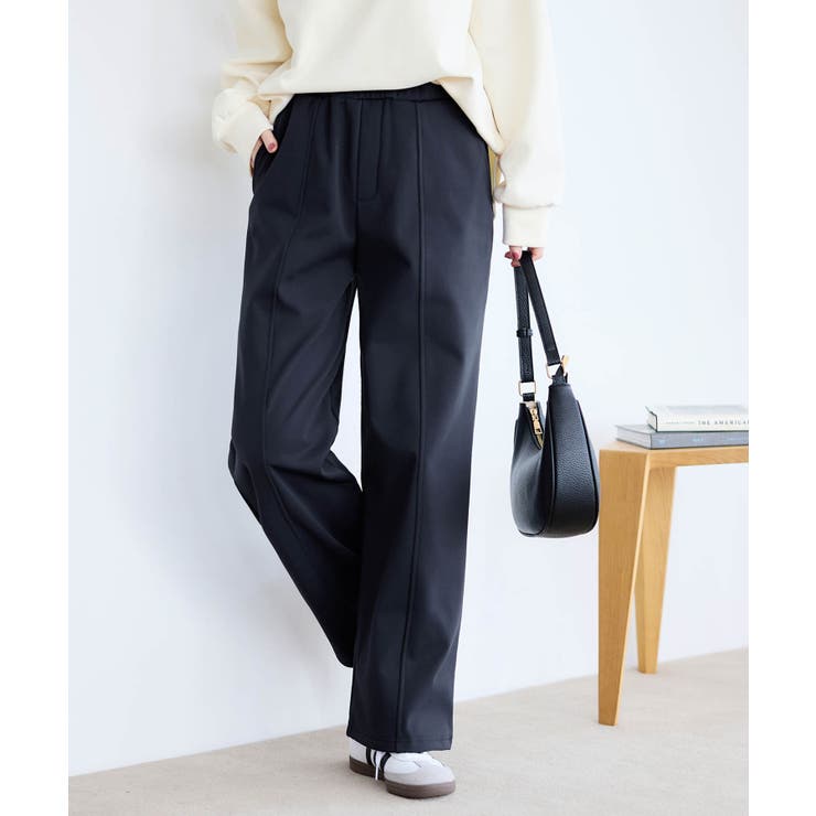 あったか裏起毛セミワイドパンツショート | alotta | 詳細画像5 