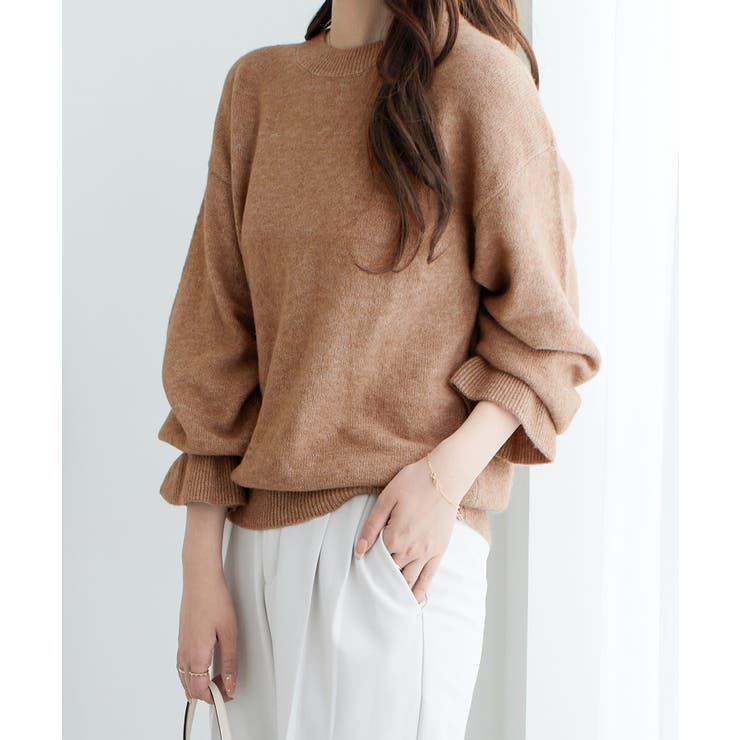 ふんわりタッチキャンディースリーブニット | alotta | 詳細画像39 