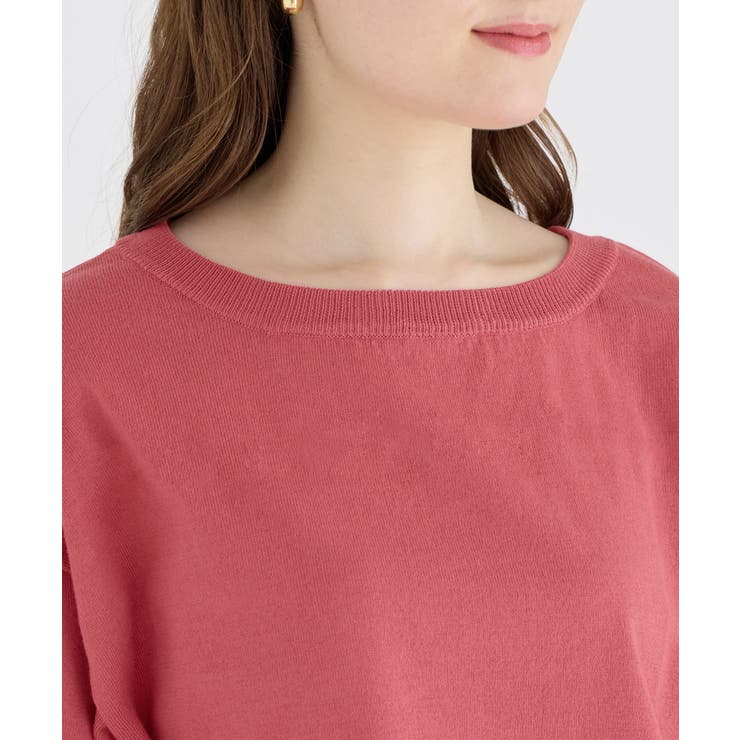 パフ袖ゆるニットトップス | alotta | 詳細画像22 