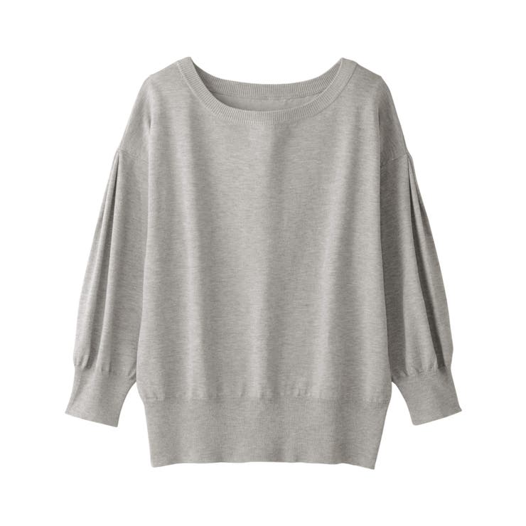 パフ袖ゆるニットトップス | alotta | 詳細画像29 