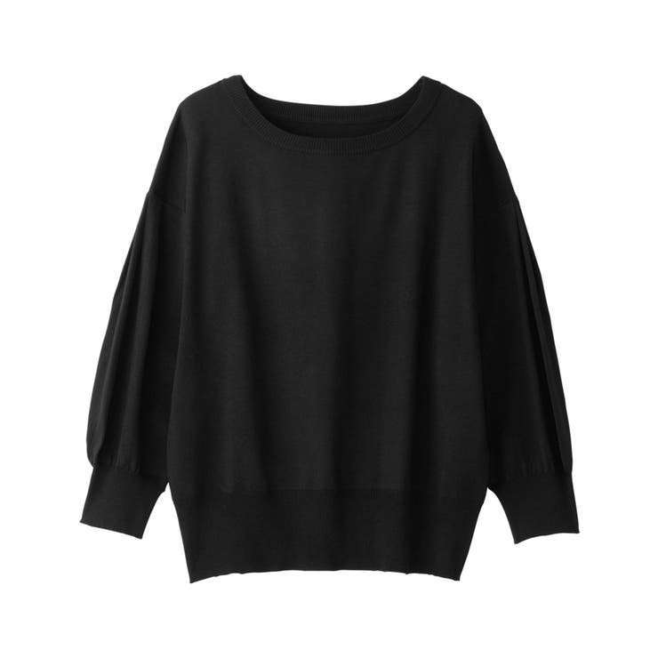 パフ袖ゆるニットトップス | alotta | 詳細画像31 